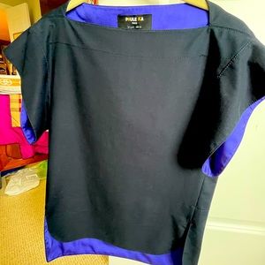 Matching Designer Skirt and Top made in Paris with subtle but Striking details